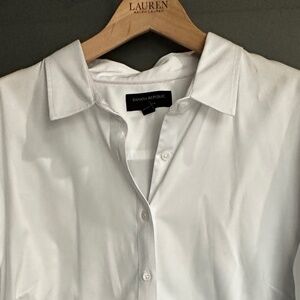 Banana Republic Button Down Tailored Dress Shirt (Women's 18)